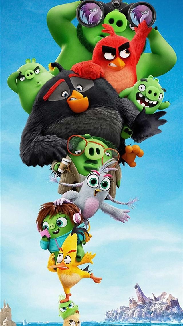 1284x2778 The Angry Birds 2 Samsung Galaxy Note 9 8 S9 S8 S8... - angry birds iPhone Wallpaper