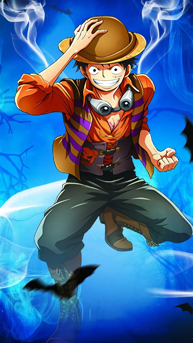 1125x2436 Luffy Straw Hat Pirates One Piece Smiling Monkey D... - monkey d luffy iPhone Wallpaper