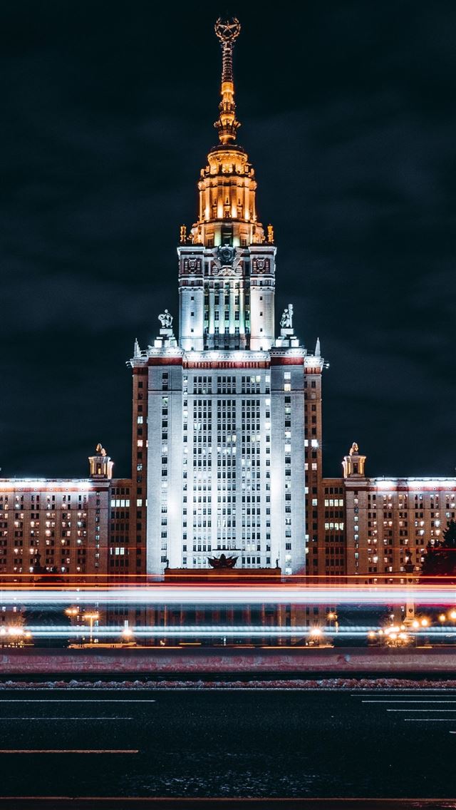1284x2778 russia architecture moscow city buildings samsung ... - moscow iPhone Wallpaper