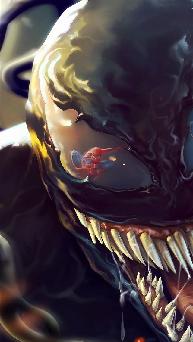 1284x2778 Venom 4k Cave - venom iPhone Wallpaper