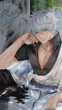 Sakata Gintoki Gintama Zerochan Anime Image Board wallpaper