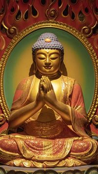 Religious Buddhism HD Cave iPhone wallpaper