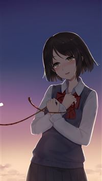 Mitsuha Miyamizu Tears Kimi No Na Wa Your Name for... wallpaper