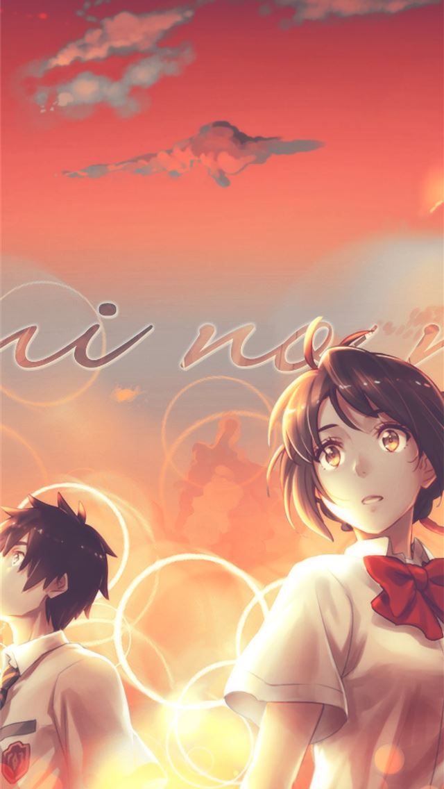 1284x2778 Your Name Kimi No Na Wa Mitsuha Miyamizu Taki Tach... - mitsuha miyamizu iPhone Wallpaper