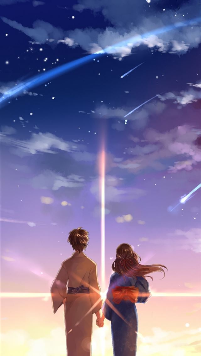 1125x2436 Your Name Kimi No Na Wa Mitsuha Miyamizu Taki Tach... - mitsuha miyamizu iPhone Wallpaper