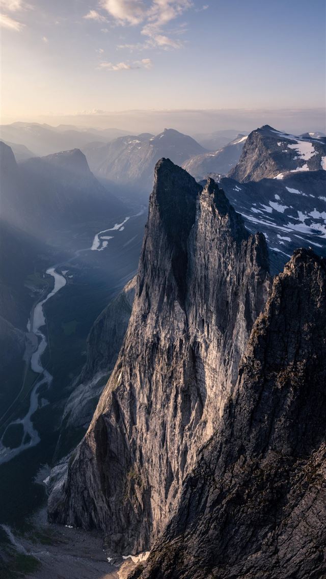 1284x2778 Troll Wall Romsdal Norway mountains 4K Travel - norway iPhone Wallpaper