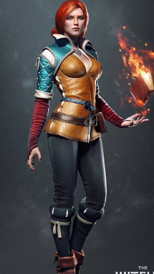 1284x2778 2909036 the witcher 3 wild hunt triss merigold art... - the witcher 3 wild hunt iPhone Wallpaper
