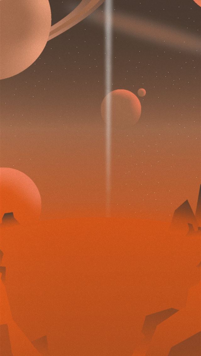 1284x2778 Mars AdobeIllustrator - mars iPhone Wallpaper