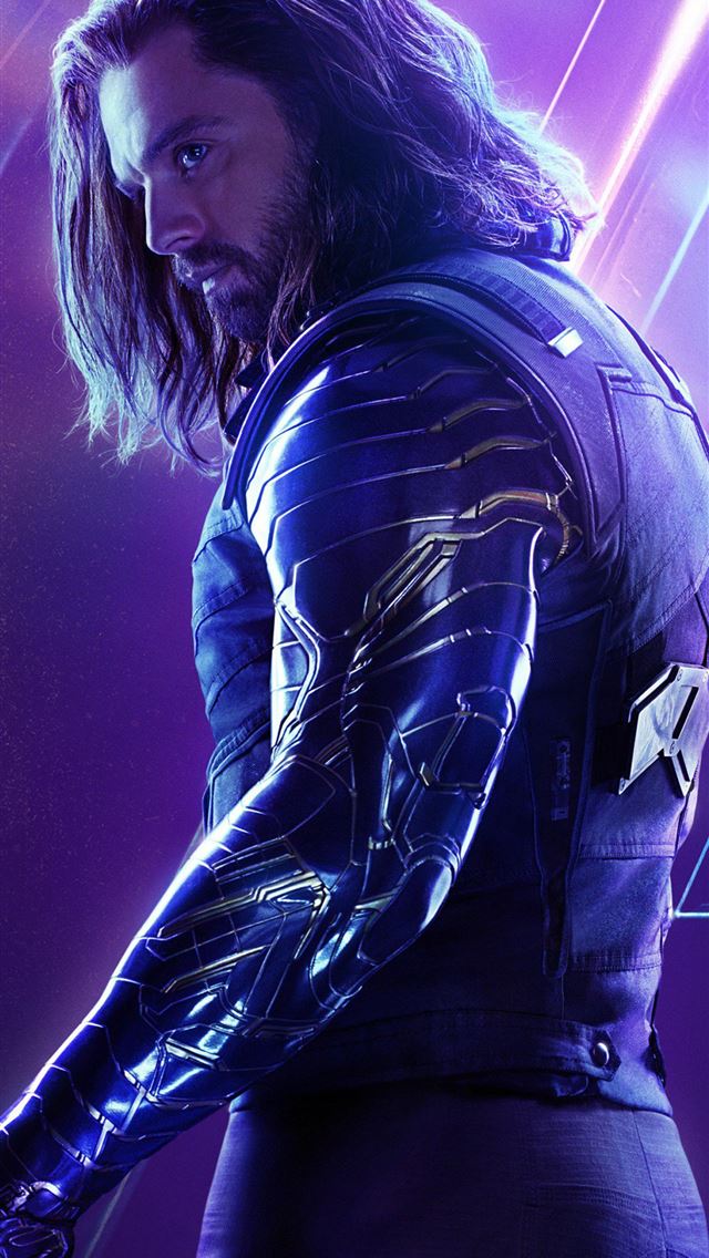 1284x2778 bucky barnes purple violet electric blue performan... - bucky barnes iPhone Wallpaper