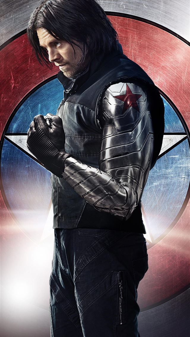 1284x2778 Winter Soldier Bucky Barnes 5k Sony Xperia X XZ Z5... - bucky barnes iPhone Wallpaper