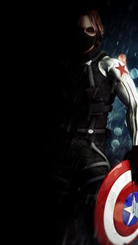 bucky barnes captain america the winter soldier mo... wallpaper