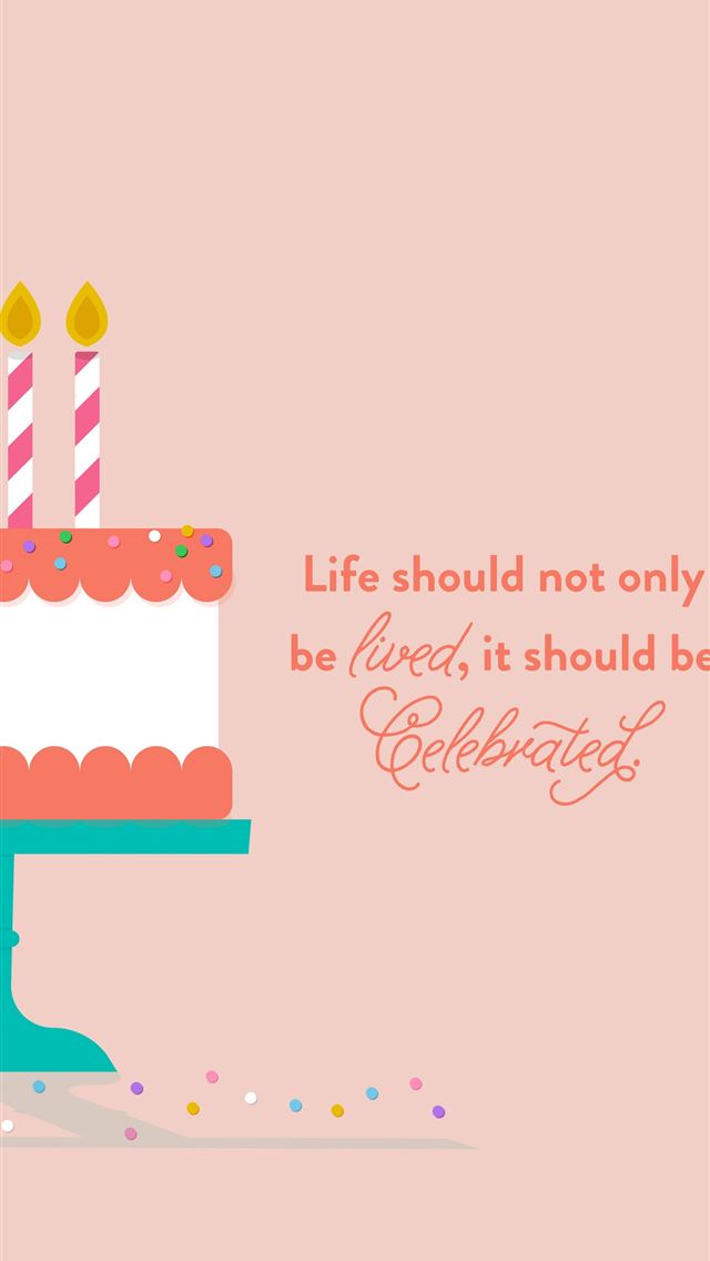 1284x2778 July 2016 Birthday Cake Calendar Sarah Hearts - birthday iPhone Wallpaper
