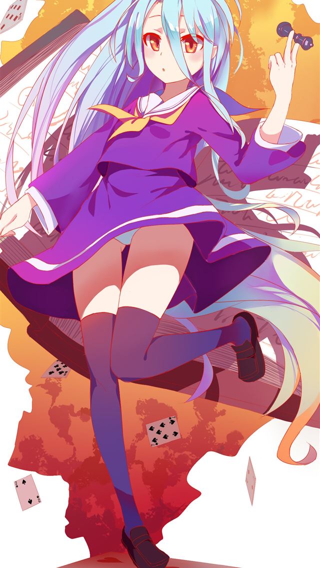 1284x2778 no game no life zero - no game no life zero iPhone Wallpaper