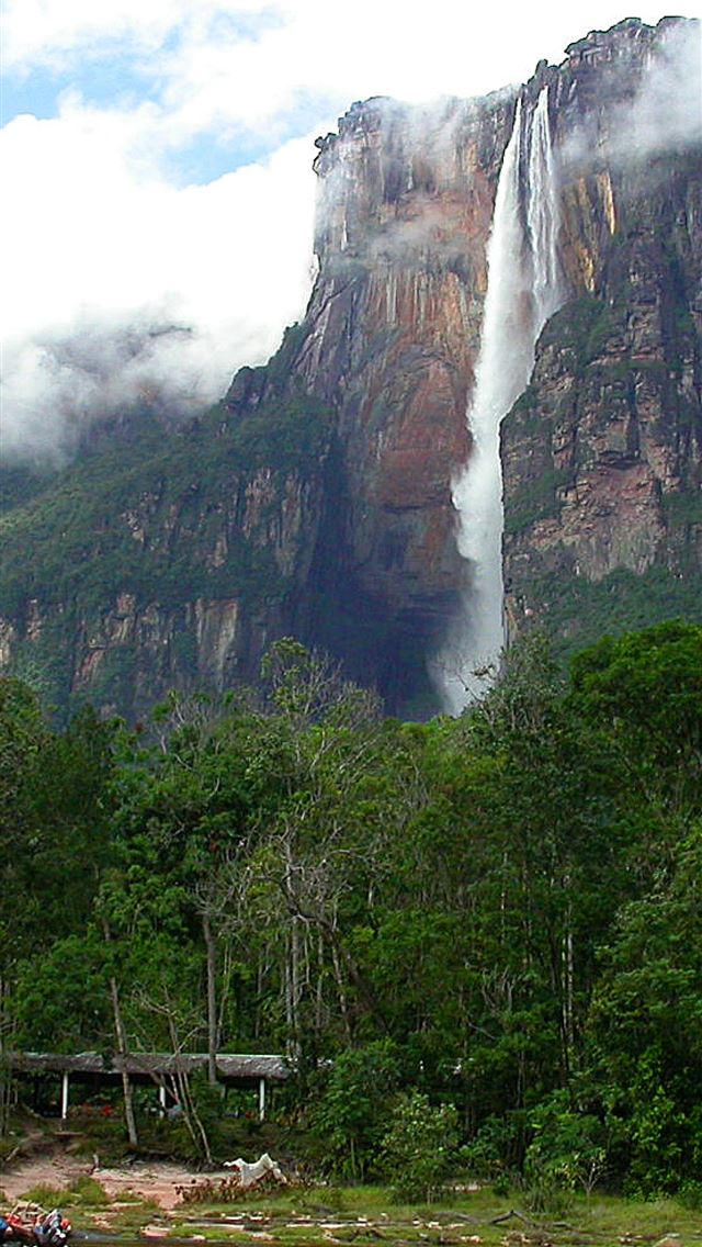 1284x2778 angel falls - angel falls iPhone Wallpaper