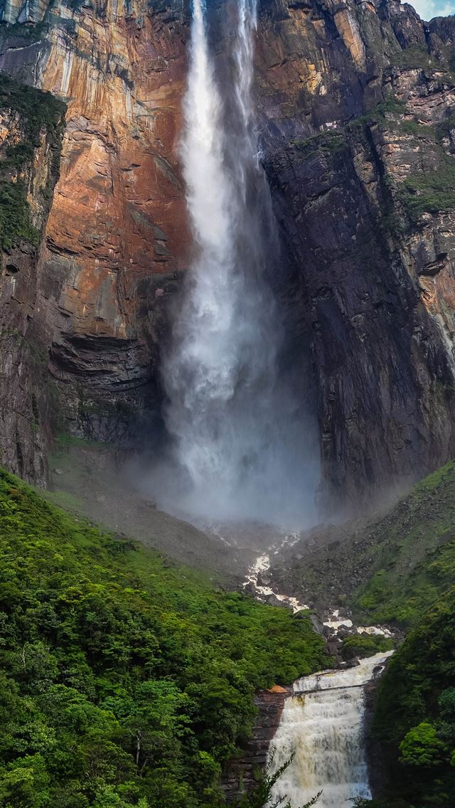 1284x2778 angel falls - angel falls iPhone Wallpaper