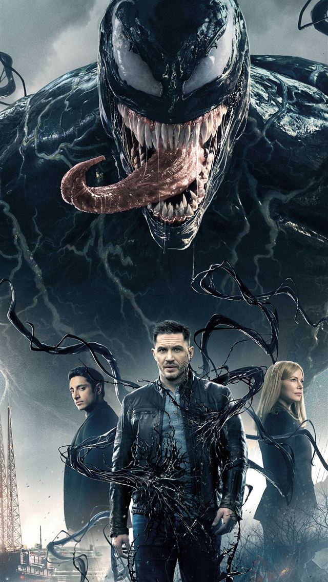1284x2778 Venom Movie 2018 Official Poster Sony Xperia X XZ ... - venom movie iPhone Wallpaper