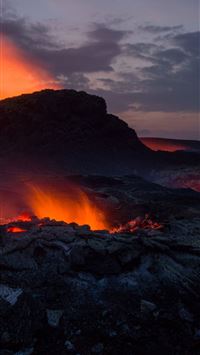 Download Volcano Mountains Lava Royalty-Free Stock Illustration Image -  Pixabay