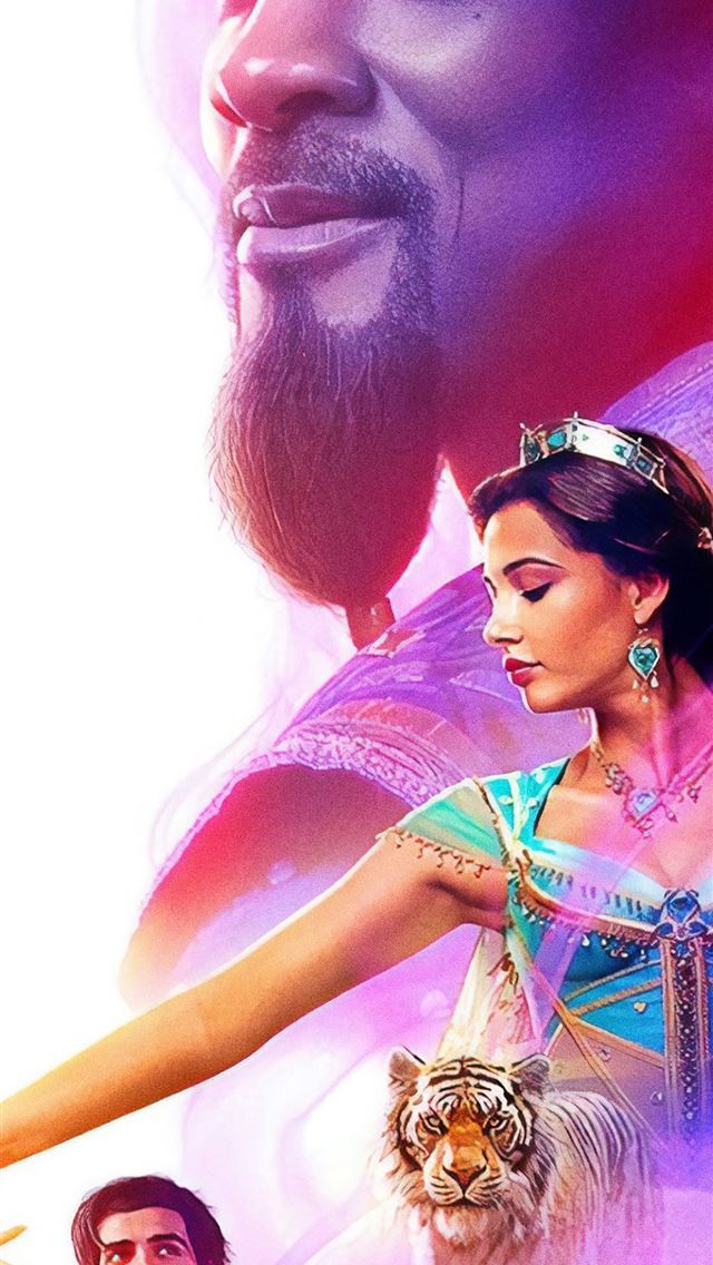1284x2778 Aladdin 2019 Characters 4K - aladdin 2019 iPhone Wallpaper
