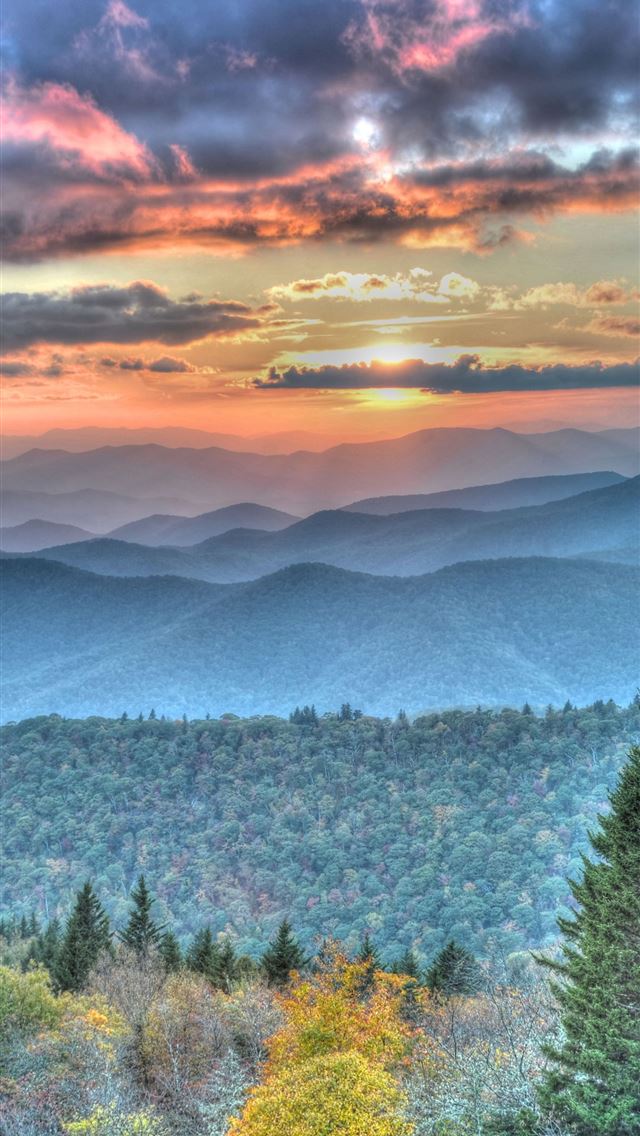 1284x2778 blue ridge parkway - blue ridge parkway iPhone Wallpaper