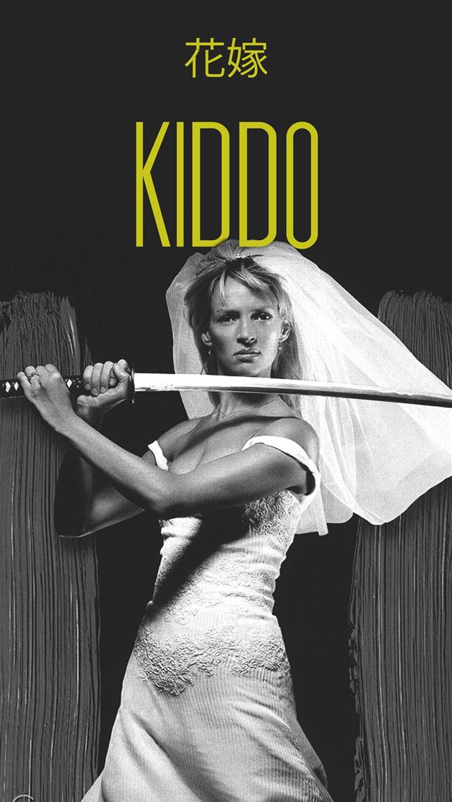 640x1136 Badass 6 The Bride Beatrix Kiddo Uma Thurman Kill ... -  iPhone Wallpaper