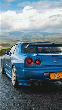 nissan skyline gt r r34 wallpaper