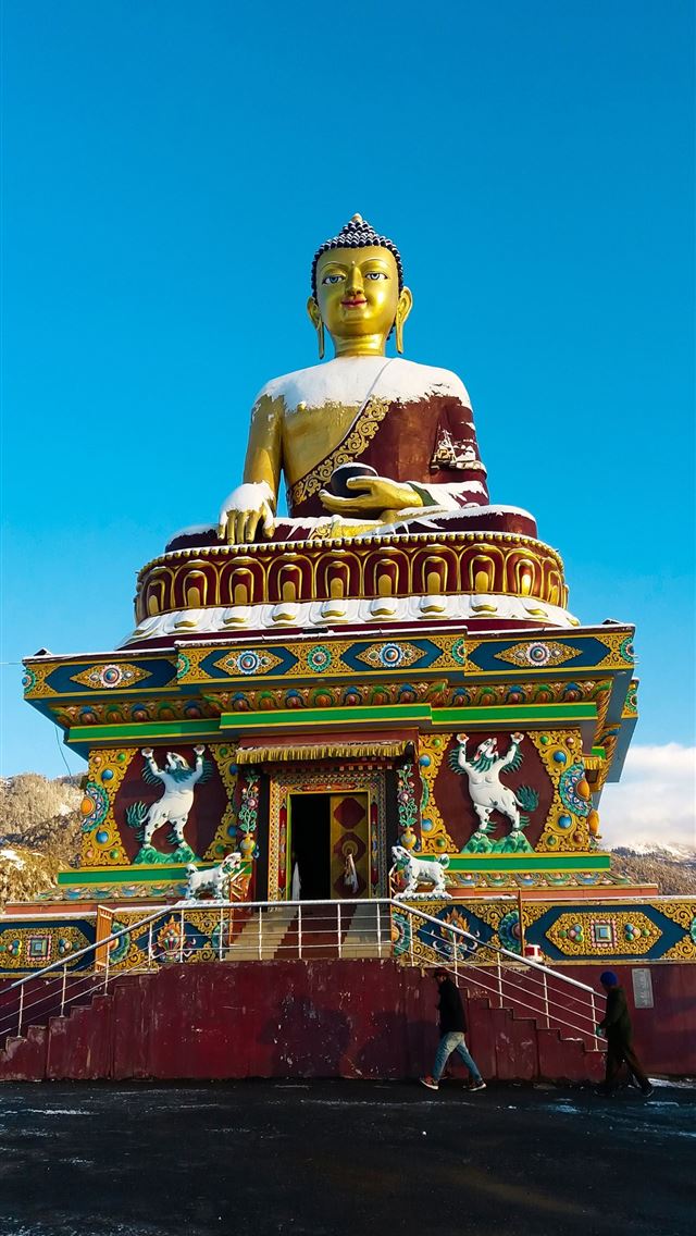 1284x2778 Buddha 4k HD Cave - buddha iPhone Wallpaper