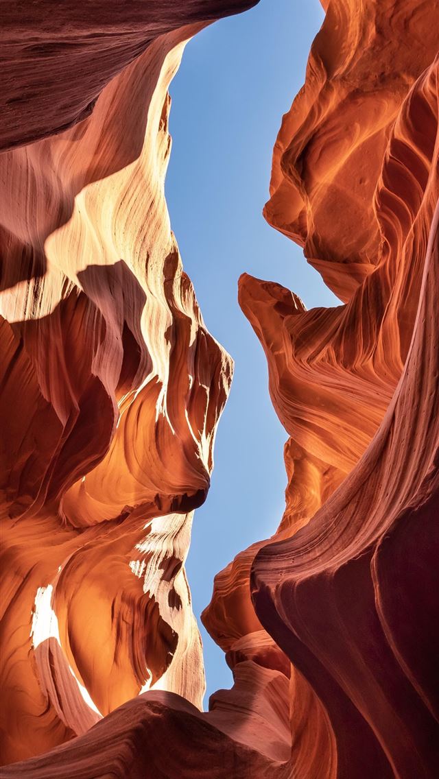 1284x2778 ITAP of the sky within Antelope Canyon by Gunter19... - antelope canyon iPhone Wallpaper