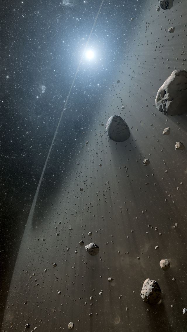 1284x2778 Early in our solar systems creation the asteroid b... - asteroid belt iPhone Wallpaper