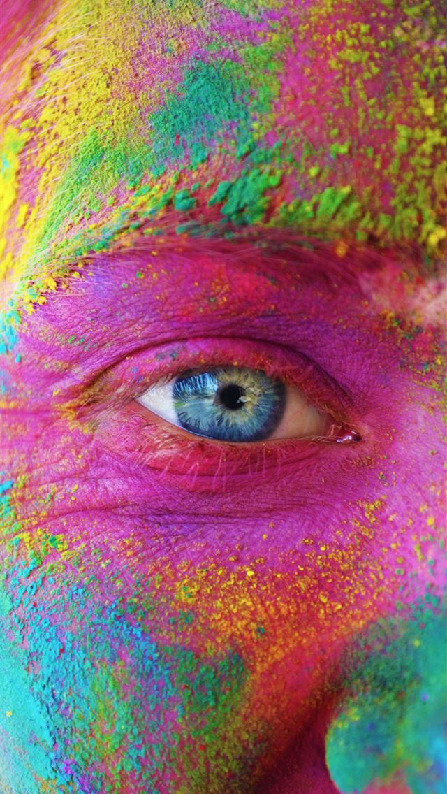 1284x2778 Holi Girl Cave - holi iPhone Wallpaper