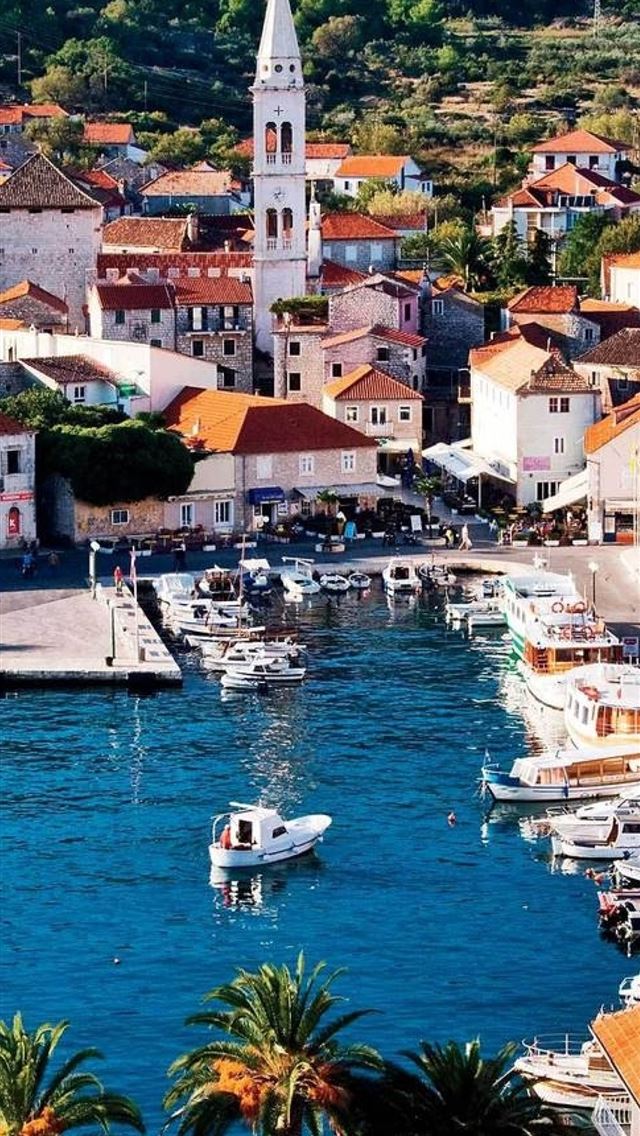 1125x2436 croatia hvar pier Resolution HD City 4K Images Pho... - croatia iPhone Wallpaper
