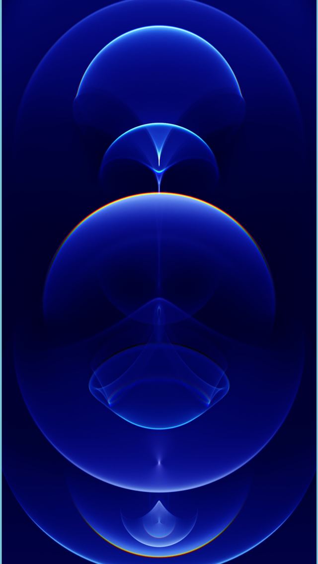 640x1136 Mini Apple Hd Blue -  iPhone Wallpaper