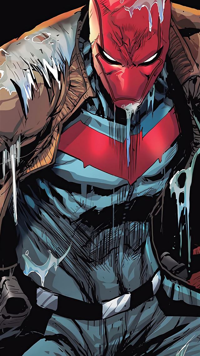 640x1136 Red Hood 4K -  iPhone Wallpaper