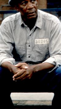 The Shawshank Redemption Morgan Freeman Photo Fanp... wallpaper