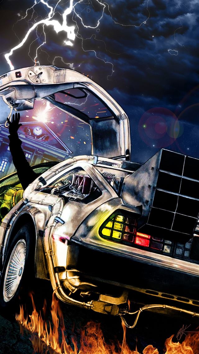 1284x2778 Back to the Future - back to the future iPhone Wallpaper
