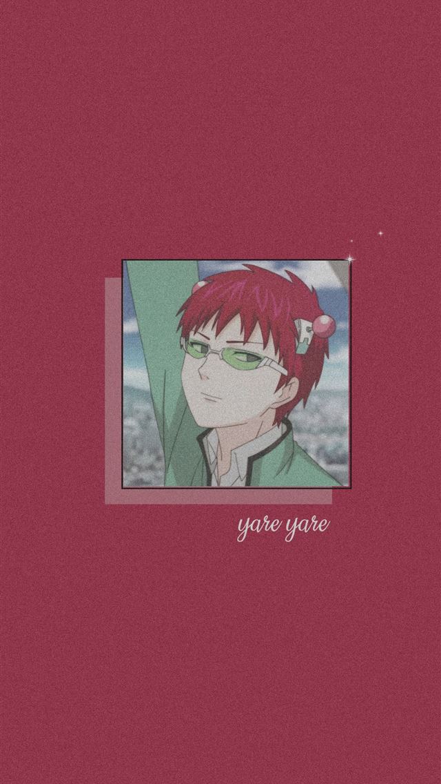 1284x2778 the disastrous life of saiki k - the disastrous life of saiki k iPhone Wallpaper