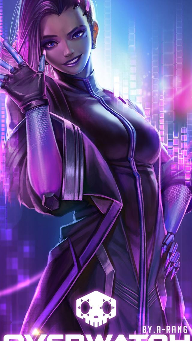 1284x2778 Overwatch Sombra HD Desktop and Mobile Images Phot... - overwatch iPhone Wallpaper