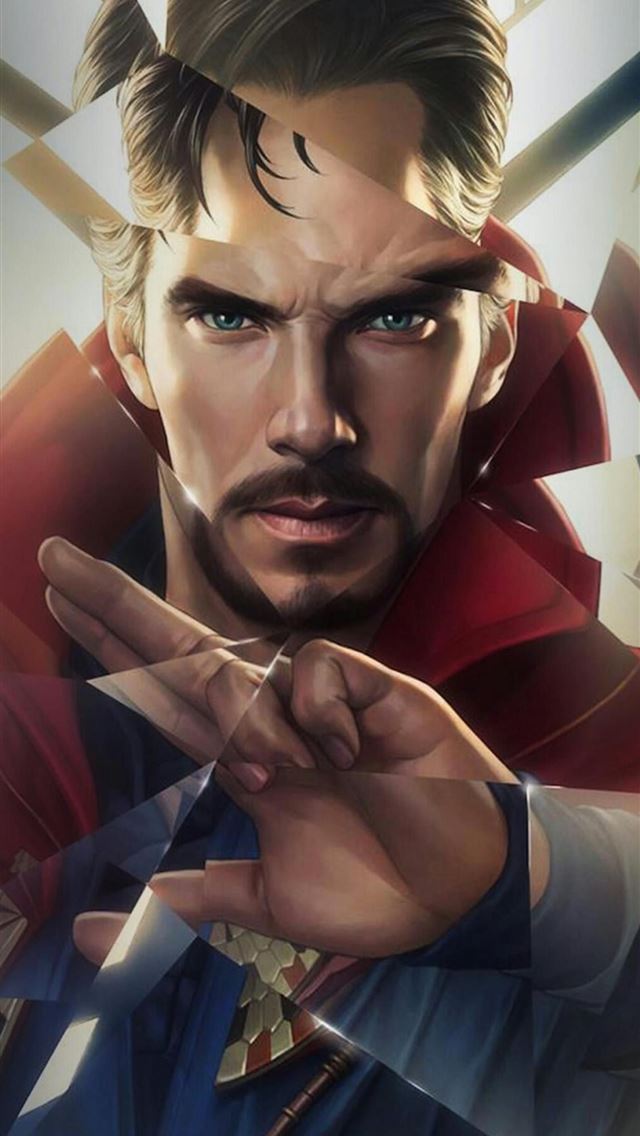 640x1136 Doctor Strange on Dog -  iPhone Wallpaper