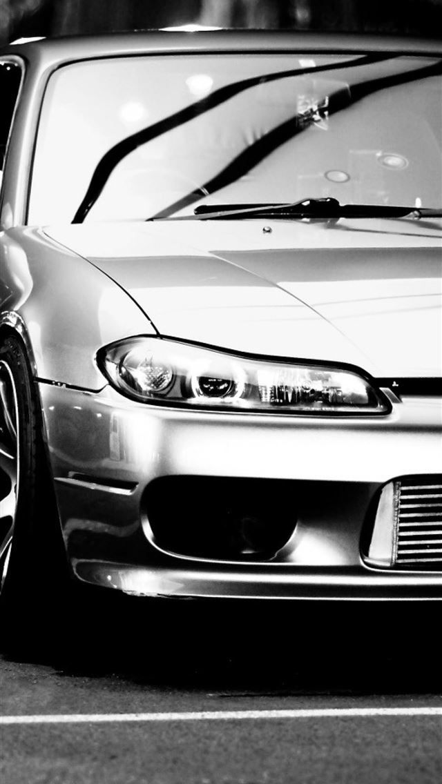 1284x2778 Nissan Silvia S15 Monochrome Cars for Samsung Gala... - nissan silvia s15 iPhone Wallpaper