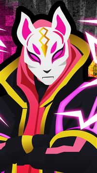 Fortnite Drift Poster 5k Sony Xperia X XZ Z5 Premi... wallpaper