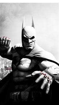 Arkham City Batman iPhone wallpaper