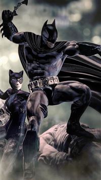 Batman Arkham City Catwoman Samsung Galaxy Note 9 ... iPhone wallpaper