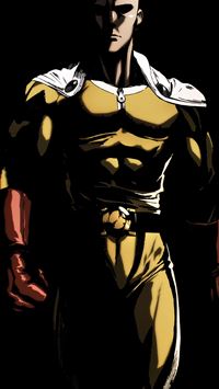 Saitama One Punch Man 4K wallpaper