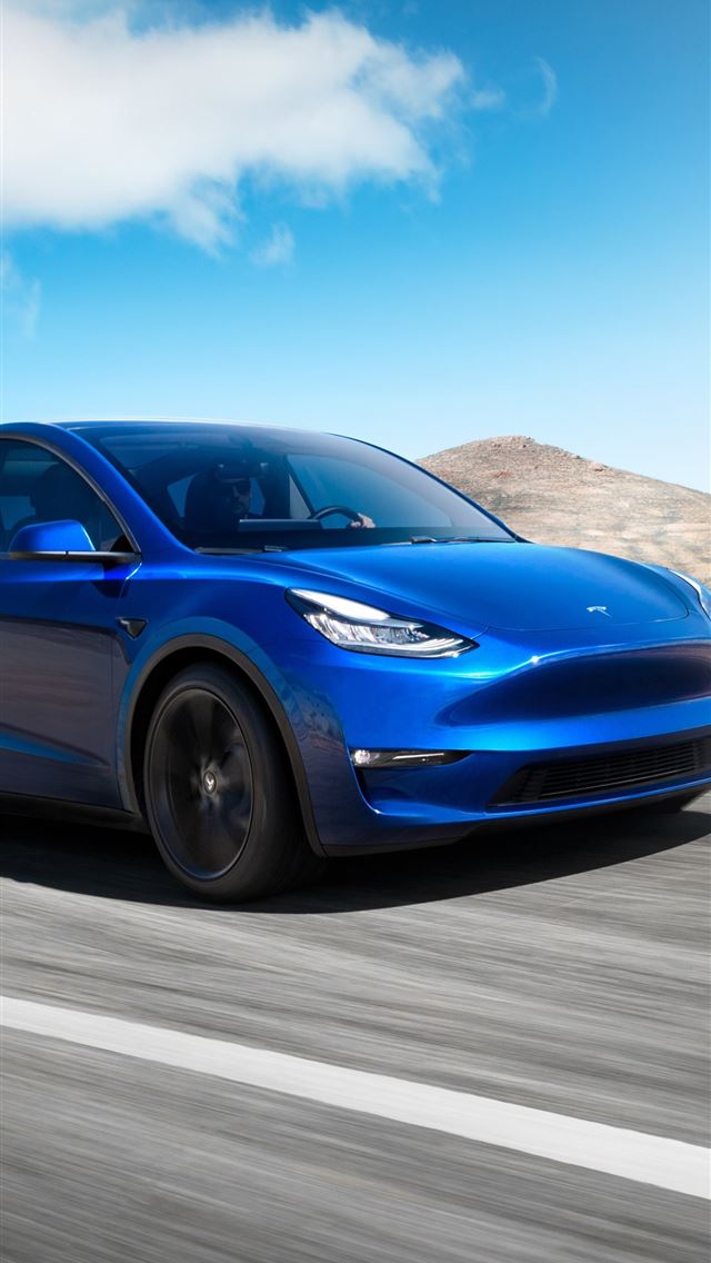 1284x2778 tesla model y pact suv 2019 samsung galaxy s8 sams... - tesla iPhone Wallpaper