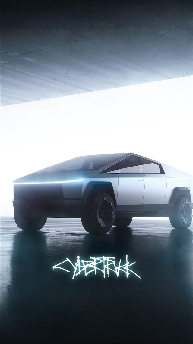 1284x2778 Tesla Cybertruck di 2021 - tesla iPhone Wallpaper