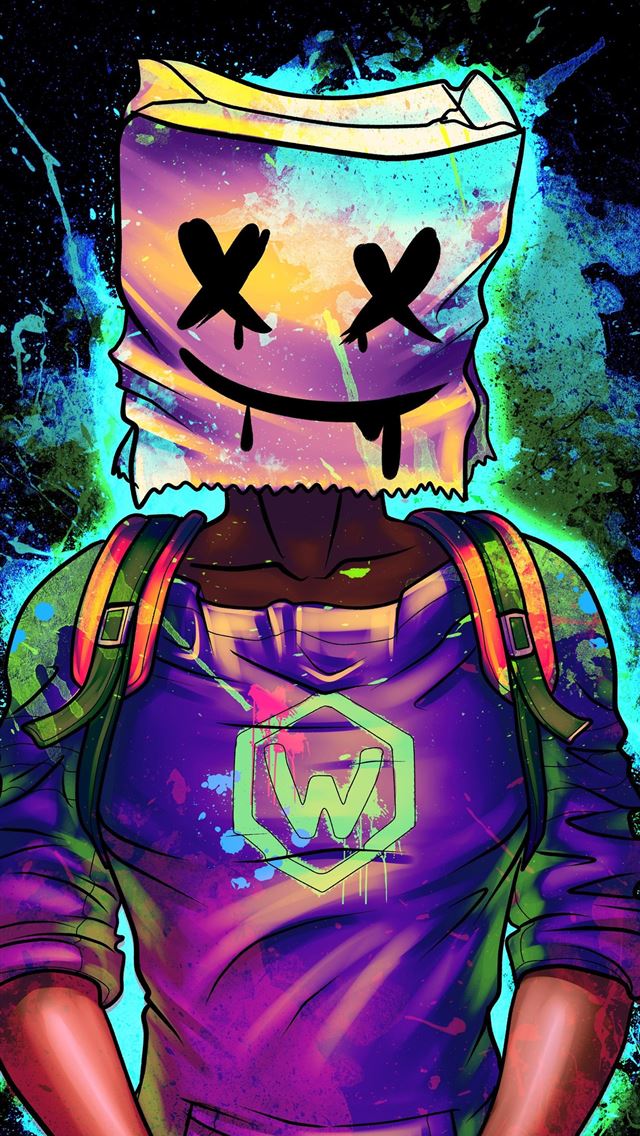 1284x2778 marshmello fortnite - marshmello fortnite iPhone Wallpaper