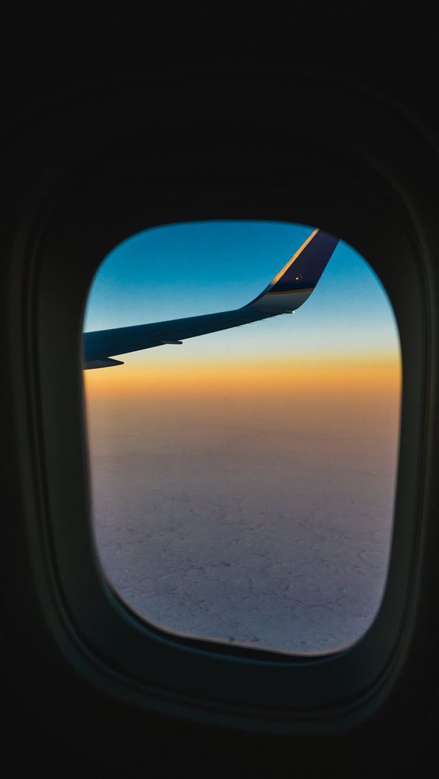 1284x2778 ID 261953 looking out an airplane window at the pl... - planes iPhone Wallpaper
