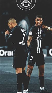 Kylian Mbappe Presnel Kimpembe wallpaper