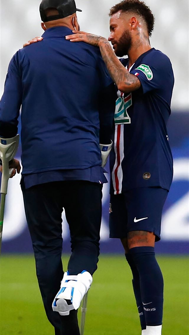 1284x2778 Neymar worries about injured Mbappe friends 😟🤝 - mbappe iPhone Wallpaper
