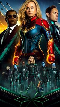 captain marvel 2019 movie wallpaper