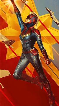 captain marvel 2019 movie wallpaper